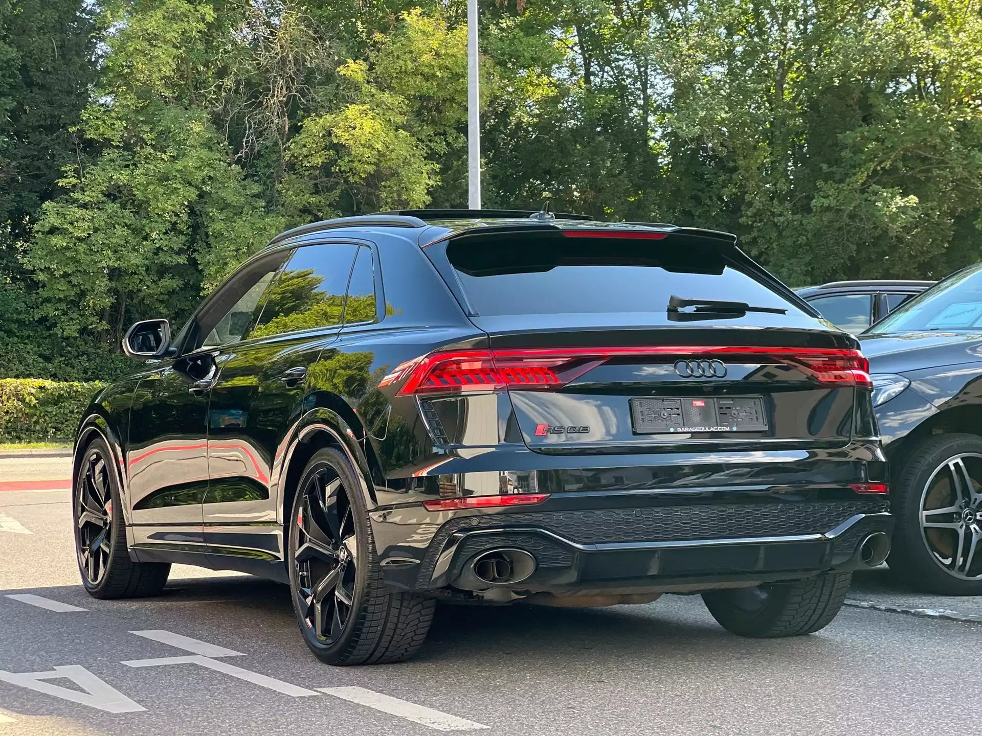 luxury chauffeur in audi