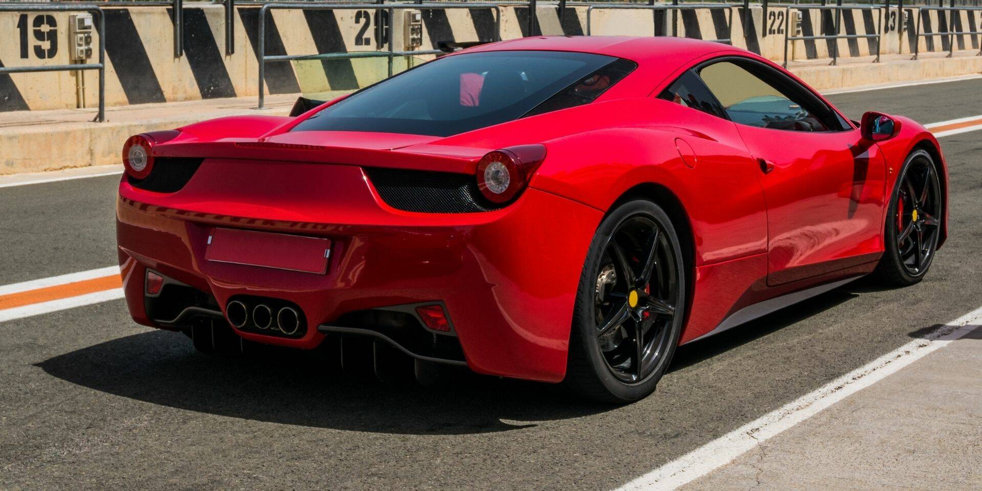 Rent a Ferrari in Saint-Tropez