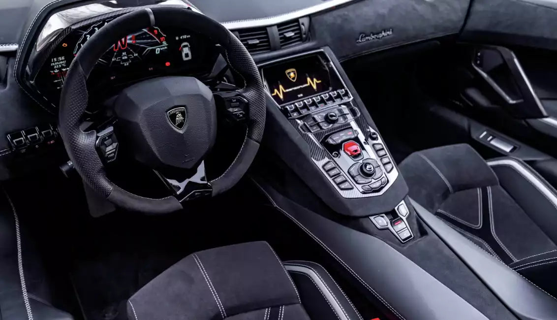 lamborghini interior