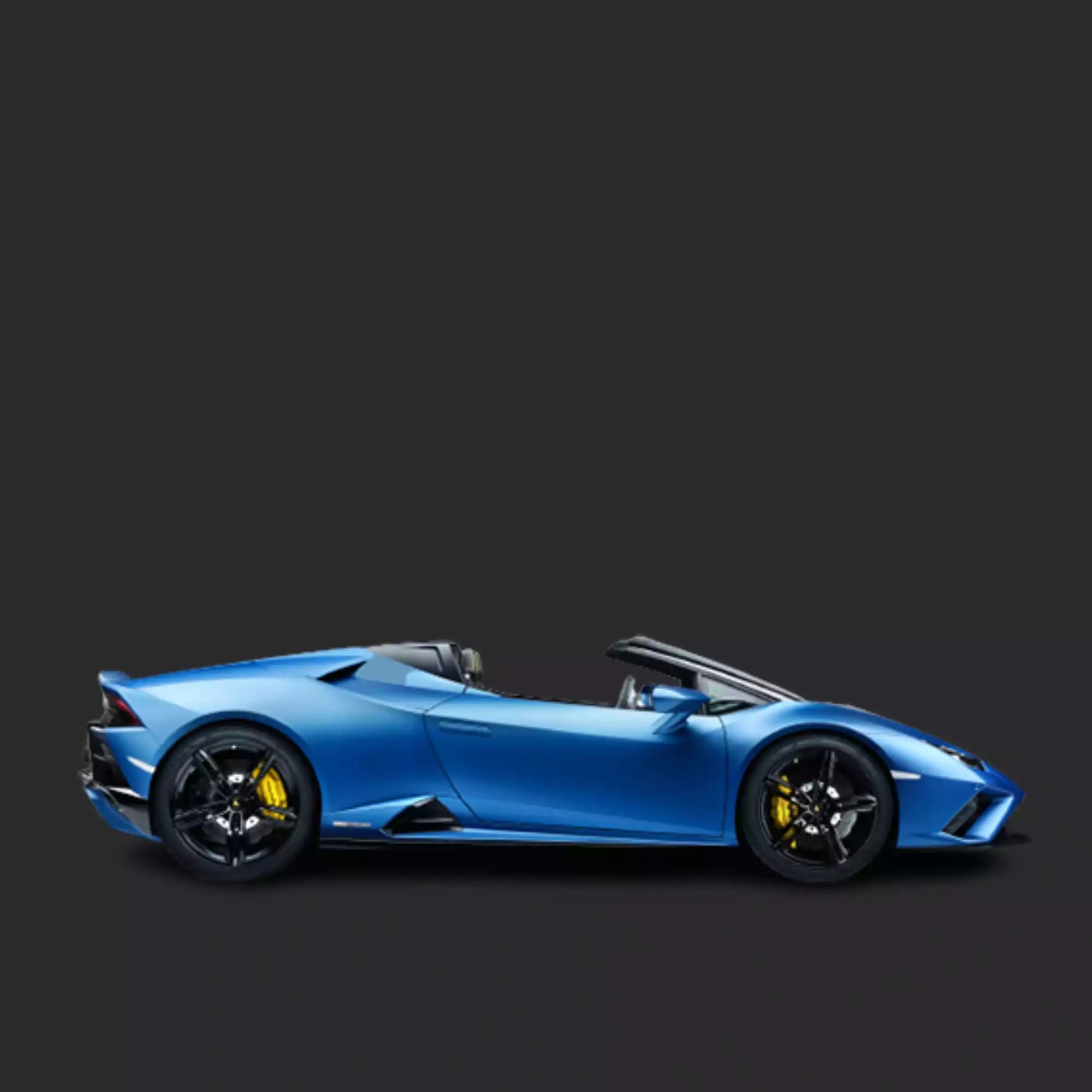 Blue Lamborghini