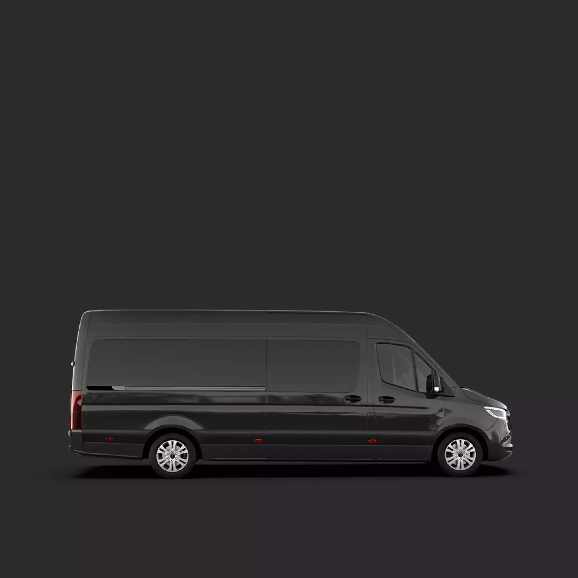 VIP transfer with Mercedes Sprinter in Cannes