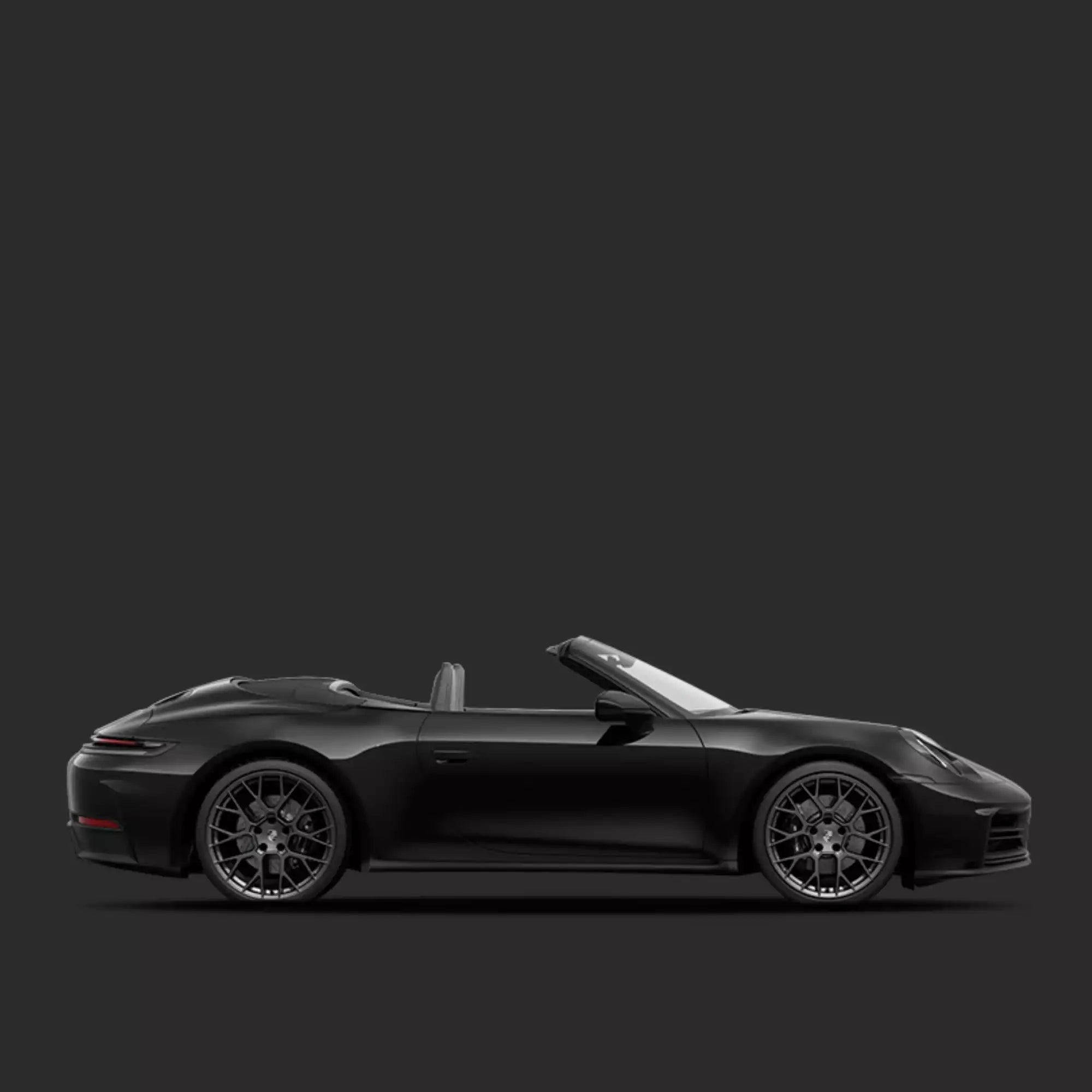 black porsche 911