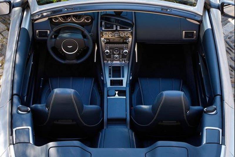 aston martin interior in courchevel