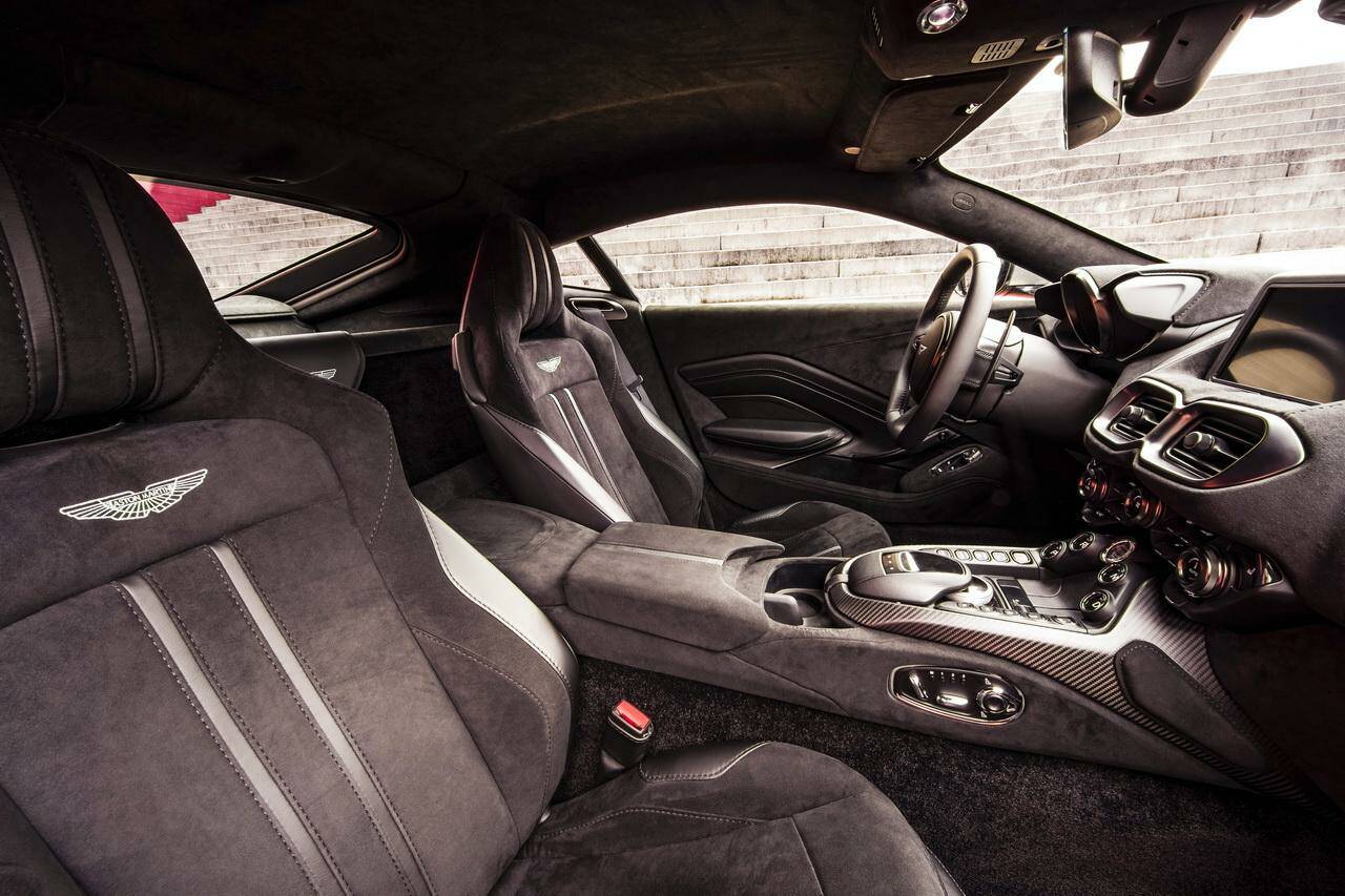 aston martin interior