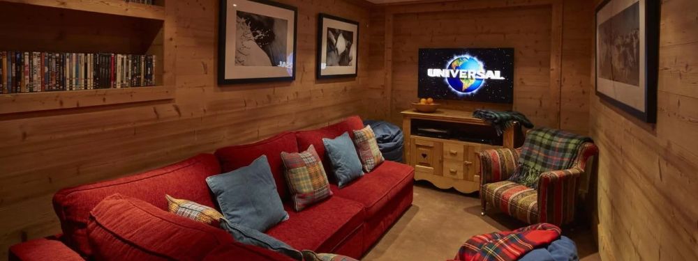 TV & Games Room – Private Entertainment in Your Méribel Chalet