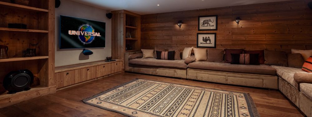 Cinema & Playroom – Private Entertainment in Your Méribel Chalet