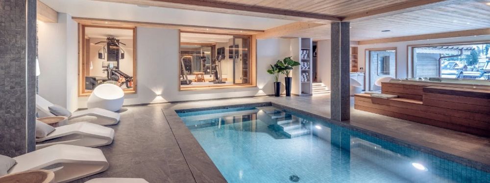Indoor Swimming Pool – Private Wellness in Your Méribel Chalet