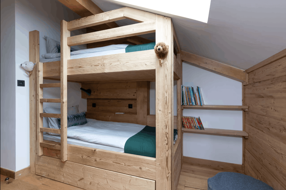 luxury room for kids in courchevel