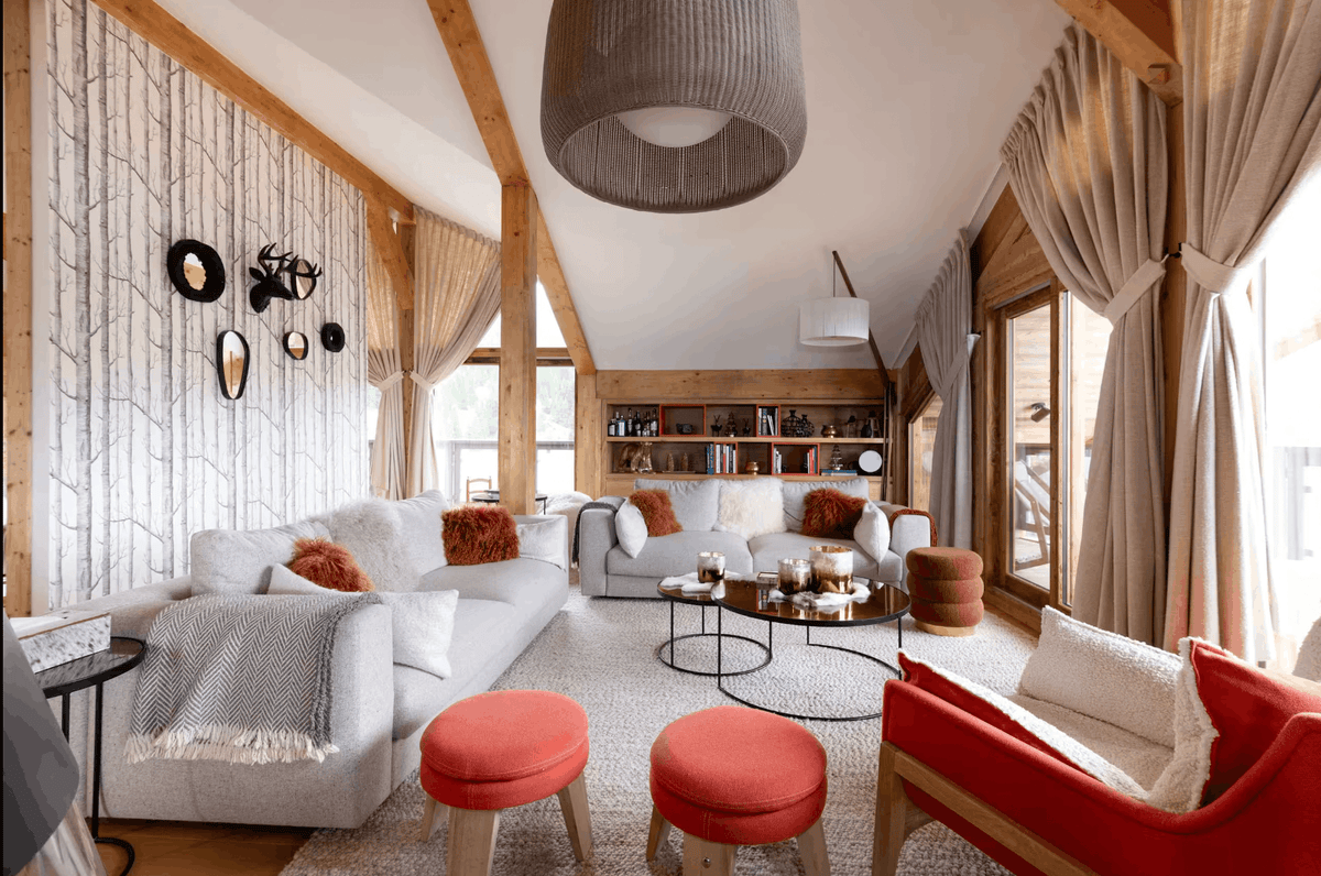 Courchevel penthouse interior