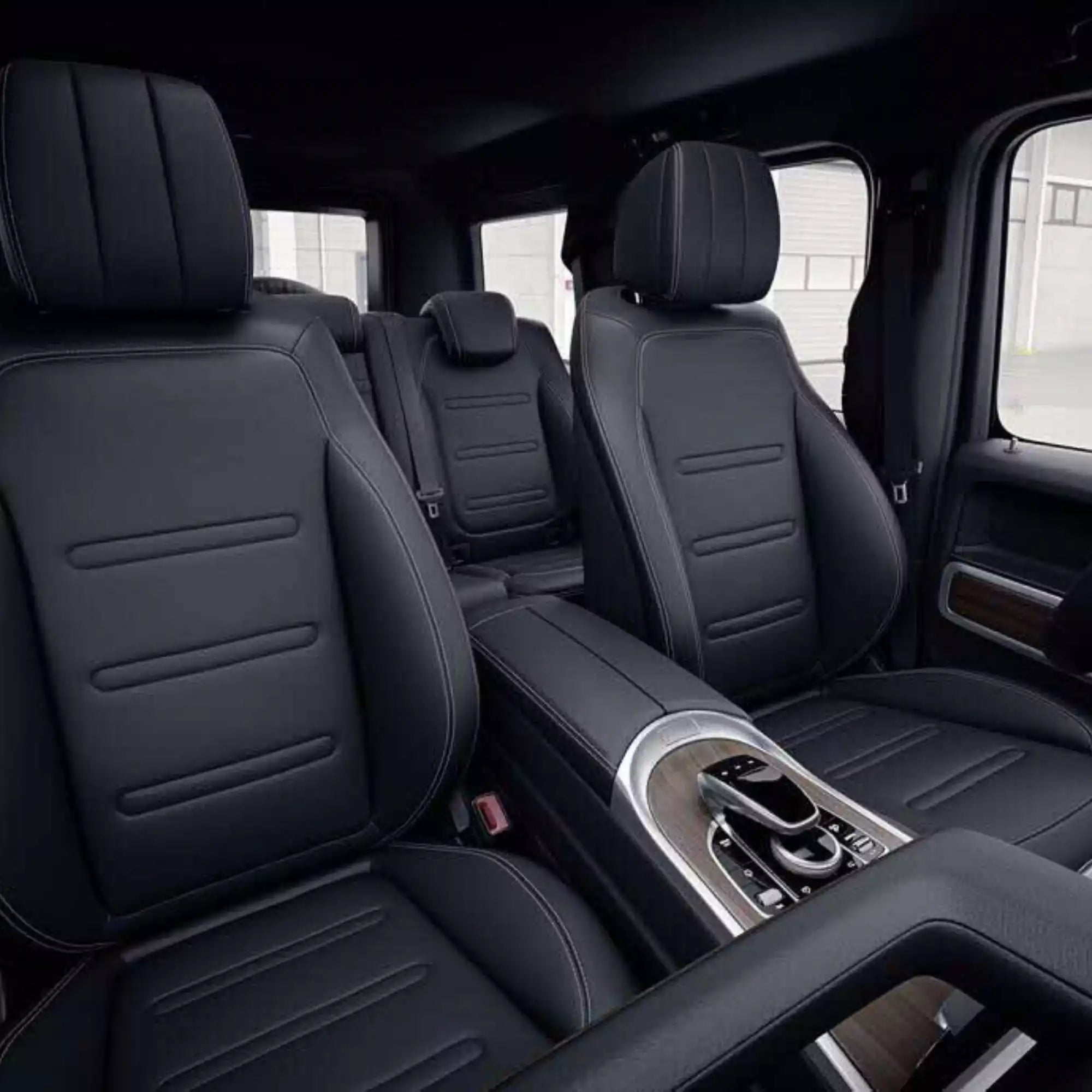 mercedes g class interior in courchevel