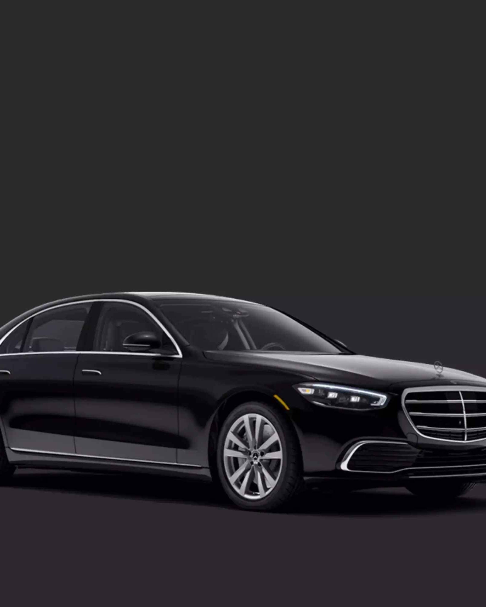 mercedes s class chauffeur service in megeve