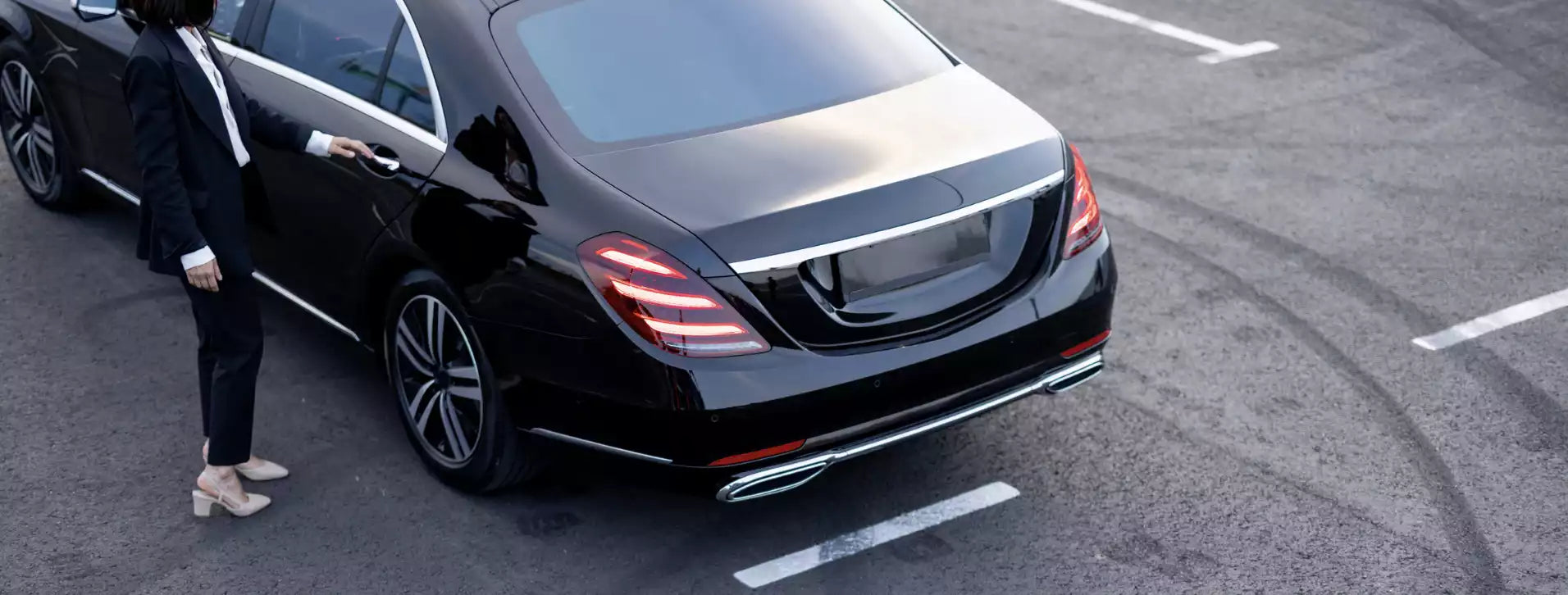 Mercedes car in Monaco