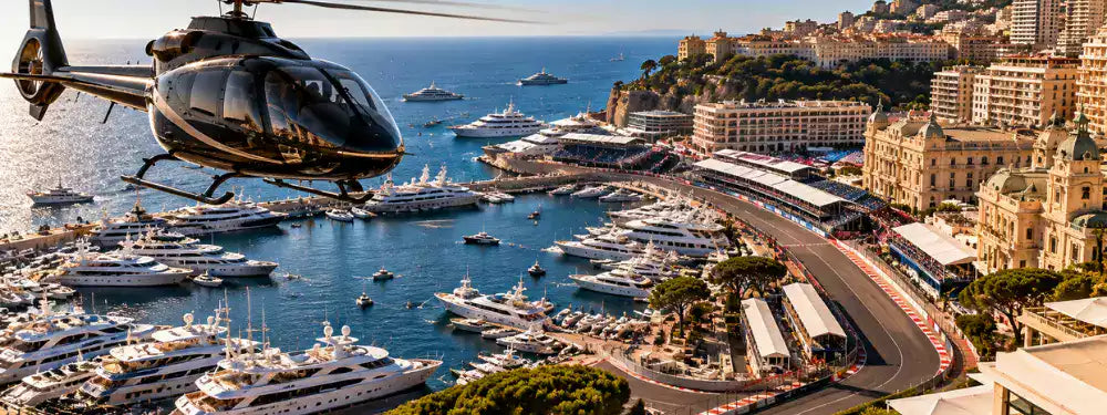 Private Helicopter Transfers for the Monaco Grand Prix
