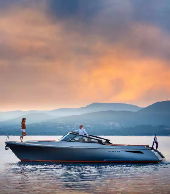 luxury boat in st tropez